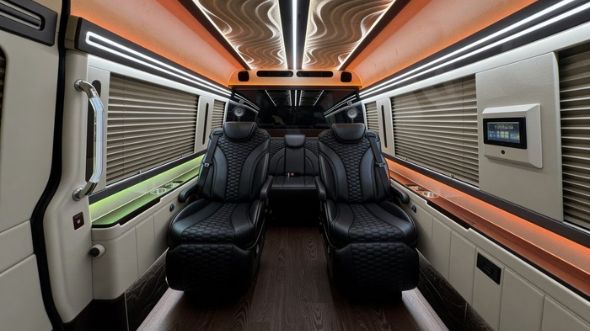 8 passenger sprinter van interior rialto