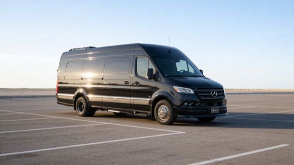 fontana airport sprinter van service