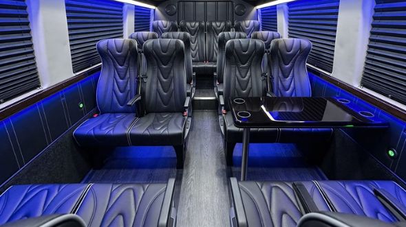ontario 20 passenger sprinter van interior