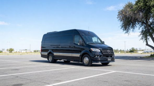 rancho cucamonga wedding sprinter van rental