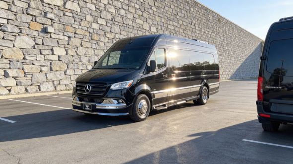 san bernardino wedding sprinter van rental