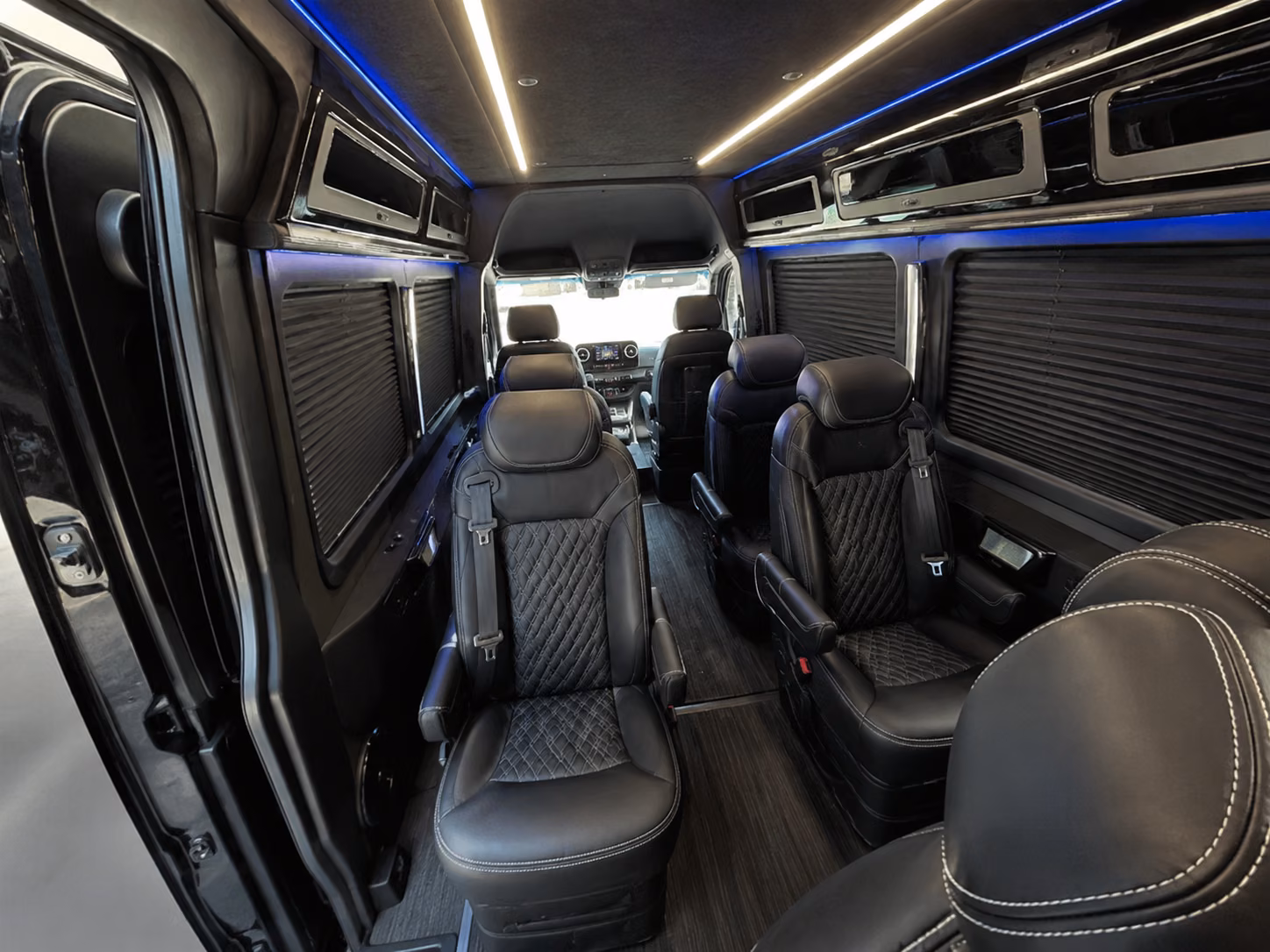 10 passenger sprinter van interior
