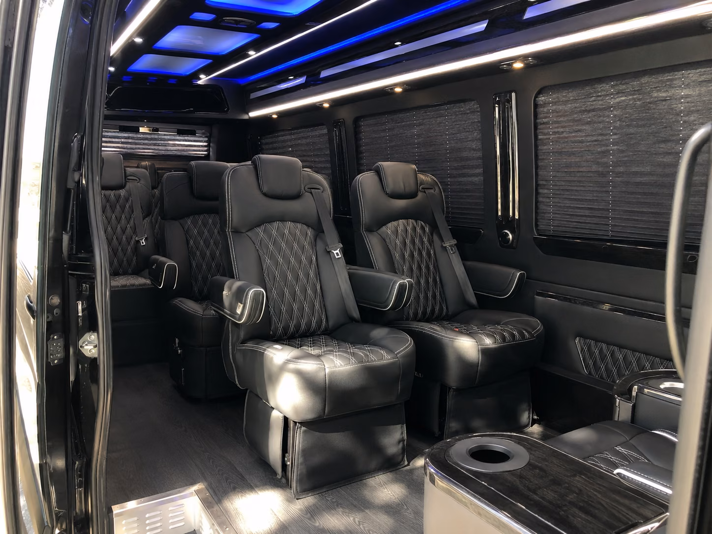 ontario 10 passenger sprinter van inside