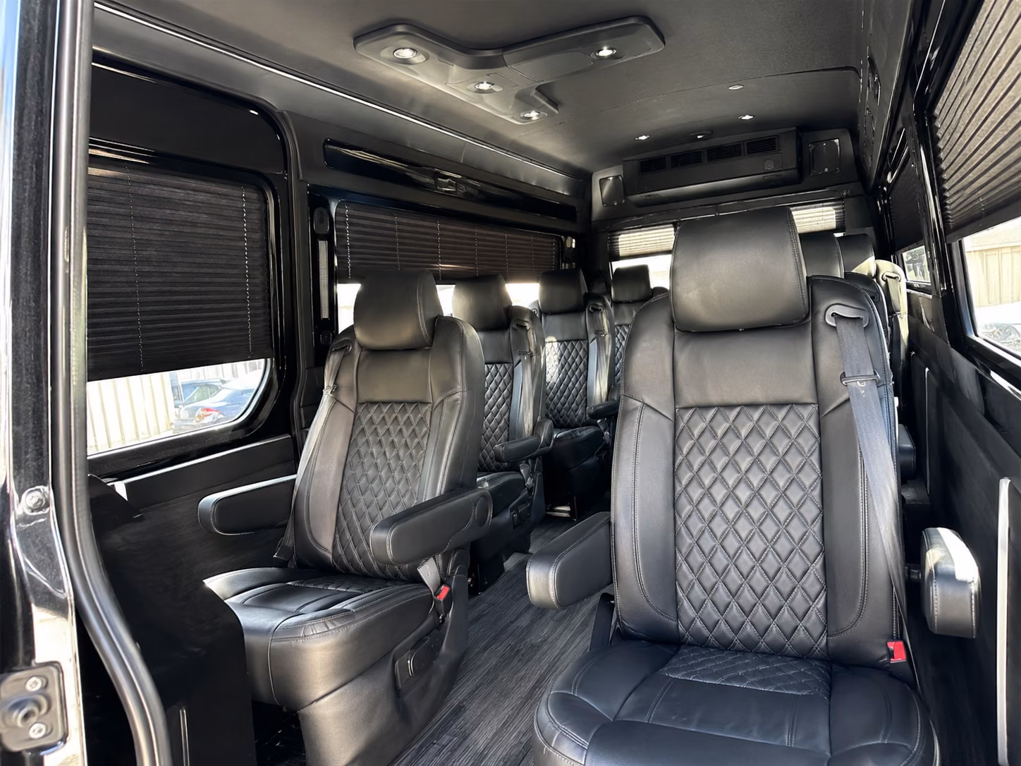 ontario 18 passenger sprinter van inside