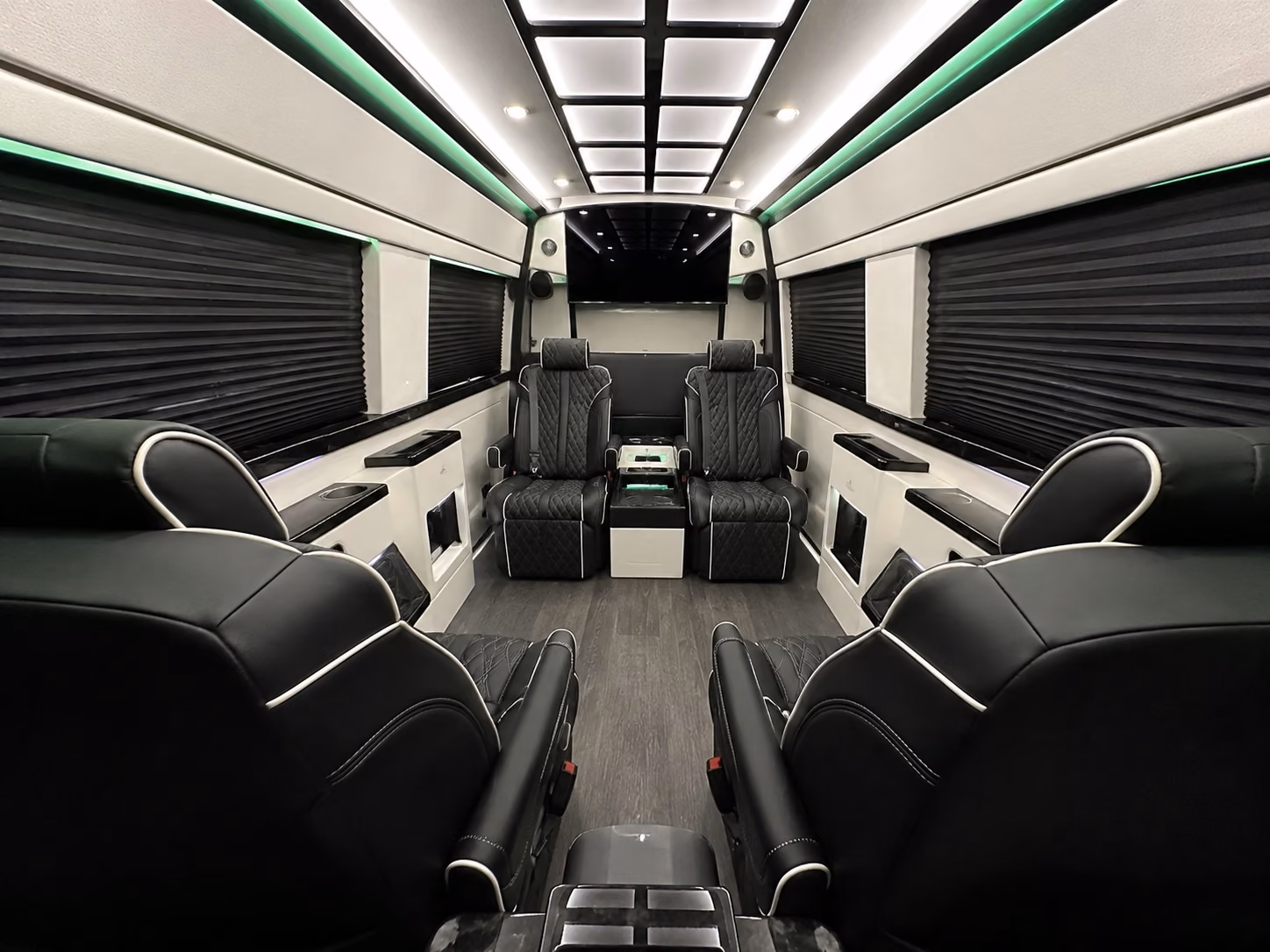 ontario 18 passenger sprinter van interior