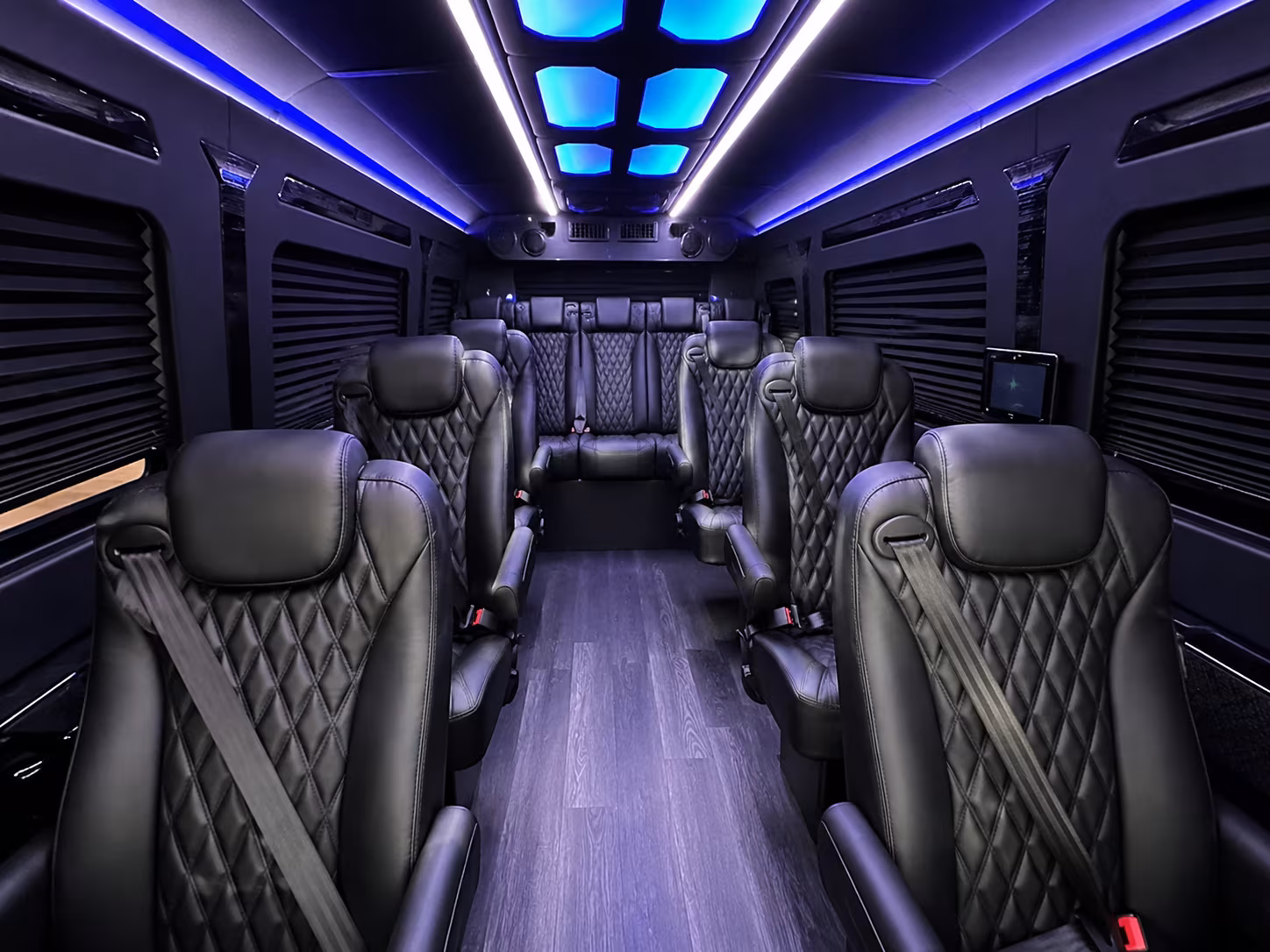 ontario 20 passenger sprinter van inside