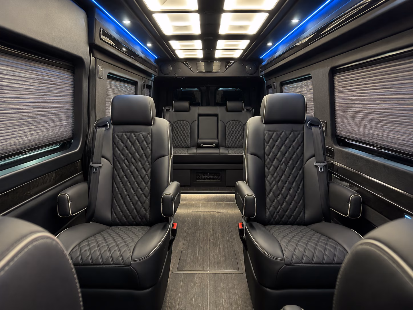 ontario 8 passenger sprinter van inside