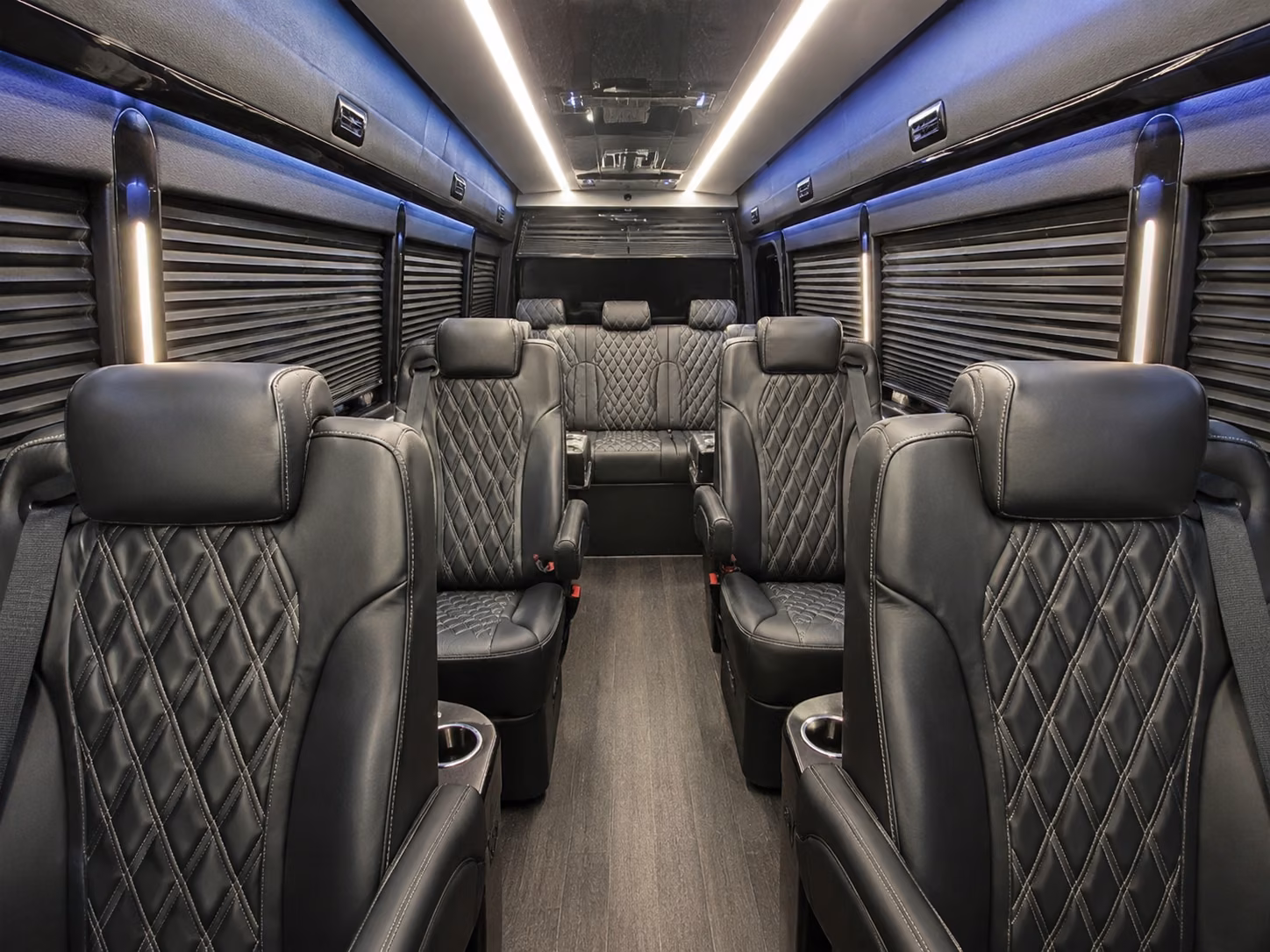 ontario 8 passenger sprinter van interior