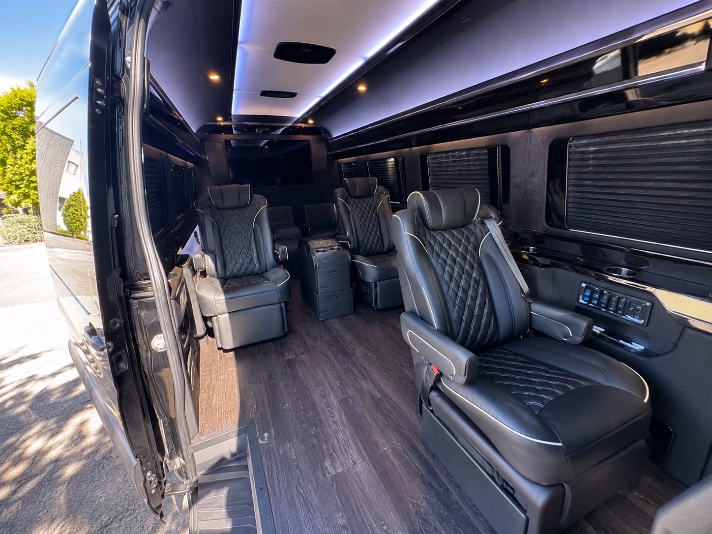 ontario sporting event sprinter van rental