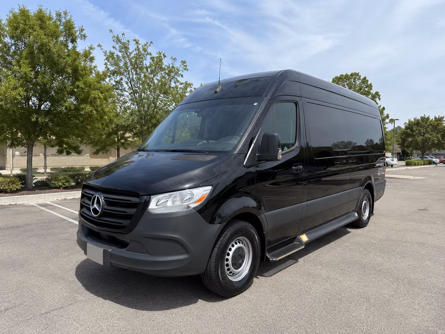 ontario sprinter van booking step 1