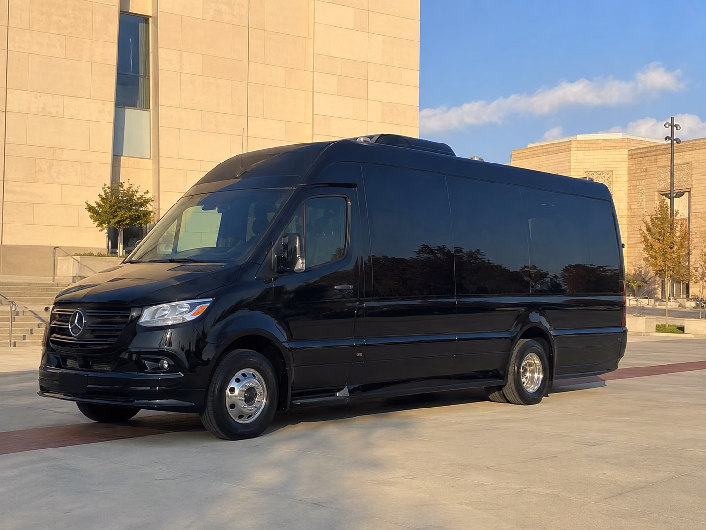 ontario wedding sprinter van rental