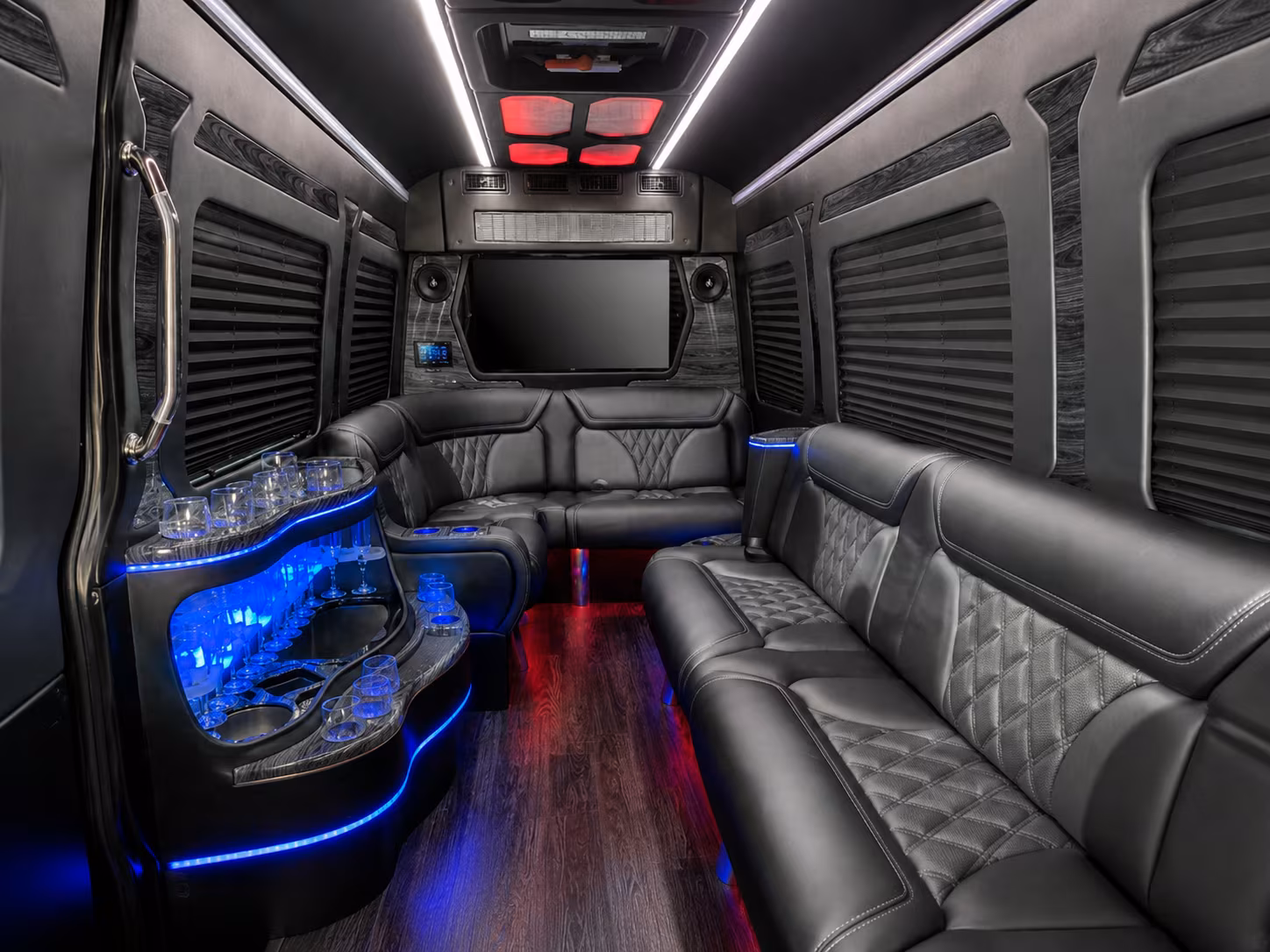 parent coordinated sprinter van bookings with set pickup and return times in ontario
