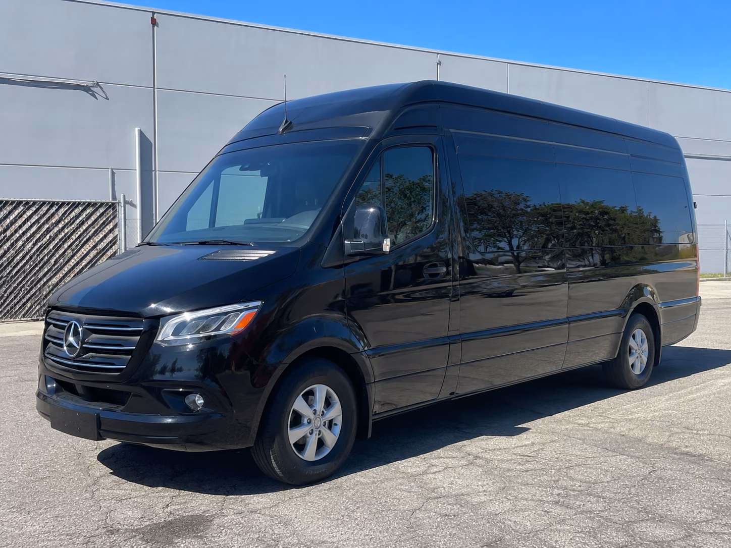 park and ride and satellite parking sprinter van shuttles for ontario worksites